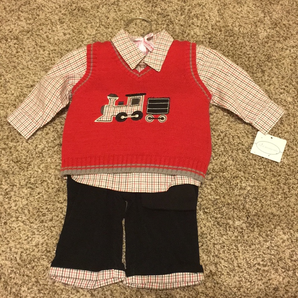Infant Boy Layette Outfit 0-3mos